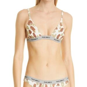 Palm Angels Camo Triangle Bikini‎ Top